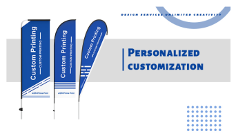 Feather banners are a great advertising tool in the wind Feather banners are a great advertising tool in the wind