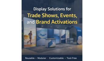 Display Solutions for Trade Shows, Events, and Brand Activations