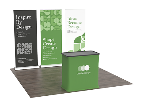 10x10 Banner Combo Booths image