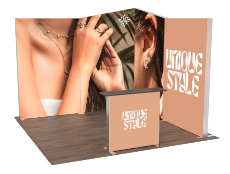 10x10 SEG Lightbox Booths