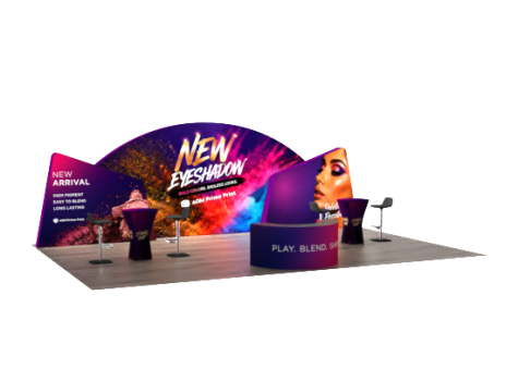20x30 360 Backlit Booths