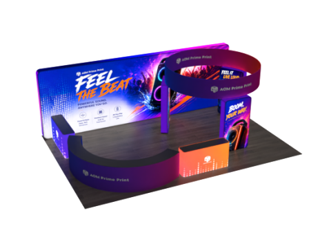 20x30 Banner Combo Booths