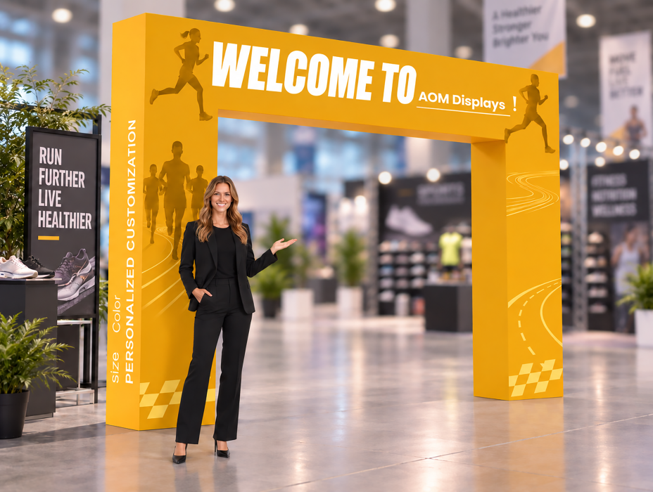 Archway Banner Stands
