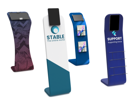 Literature & Media Display Stands