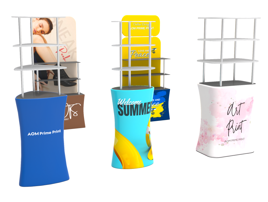 Image Shelving Display Rack