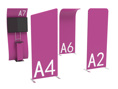 Waveline Banner Stands