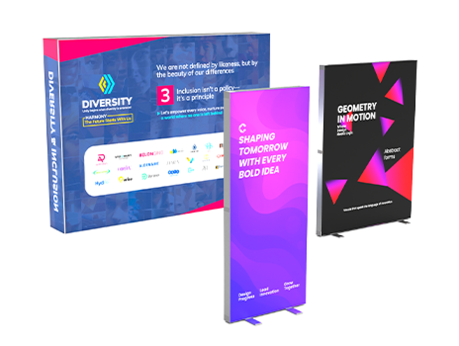 Image SEG Lightbox Banner Stands