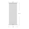 W33.47"*H78.74" + $160.00