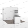 10x10 360° Backlit Booth 10.1
