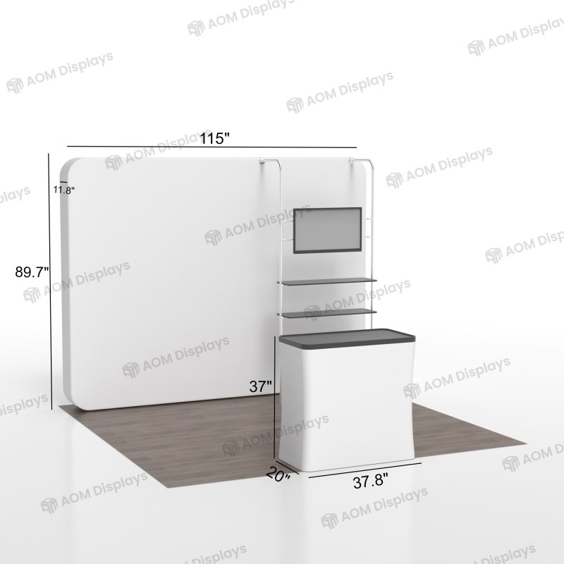10x10 360° Backlit Booth 10.1