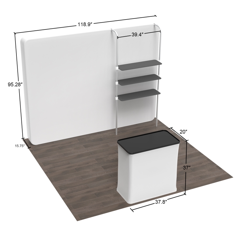 10x10 360° Backlit Booth 10.1