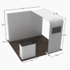 10x10 360° Backlit Booth 10.3