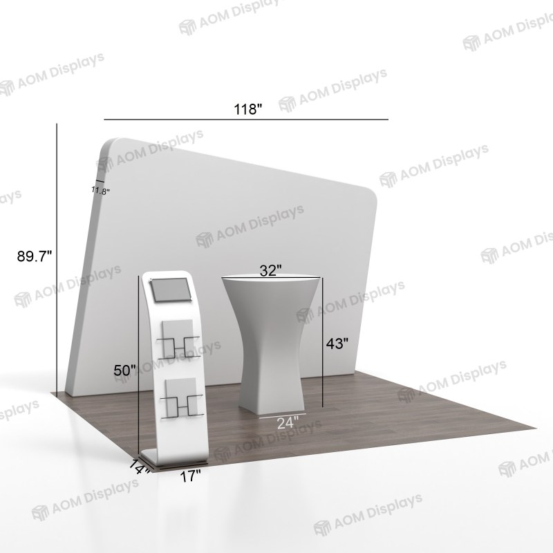 10x10 360° Backlit Booth 10.4