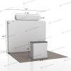 10x10 360° Backlit Booth 10.7