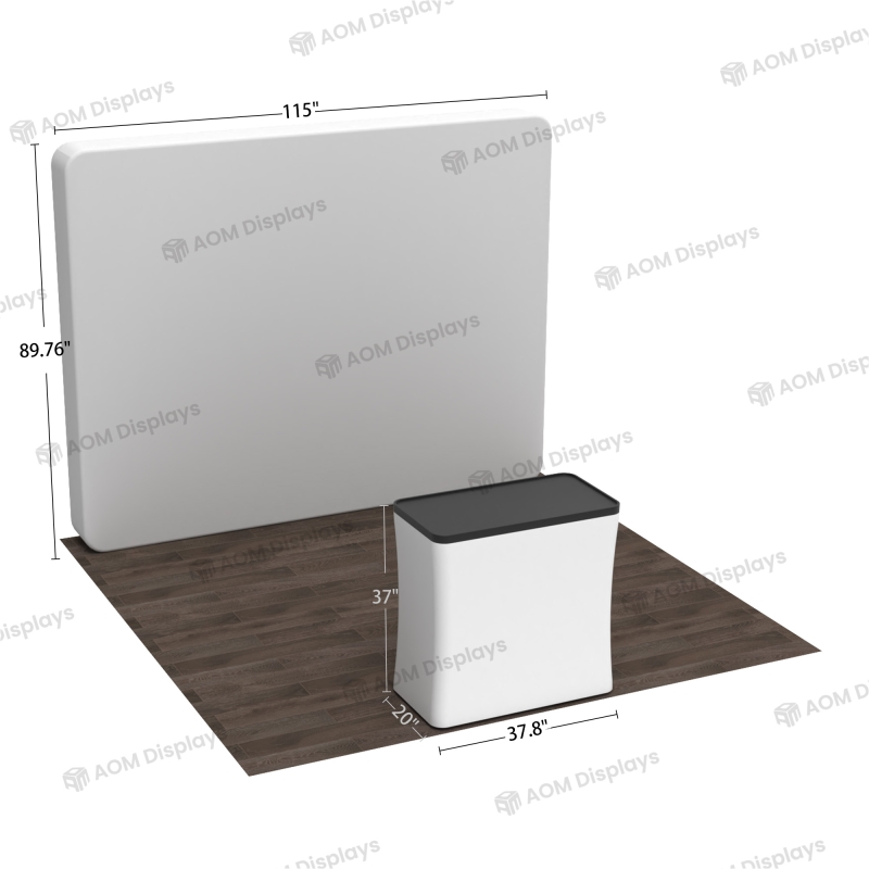 10x10 360° Backlit Booth 10.8