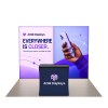 10x10 Modular Backlit Trade Show Booth with Fabric Lightbox Walls