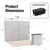 10x10 Modular Backlit Trade Show Booth with Fabric Lightbox Walls