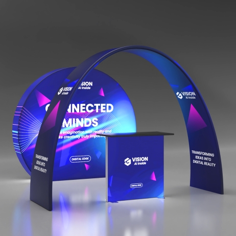 10x10 Archway Trade Show Booth Kit