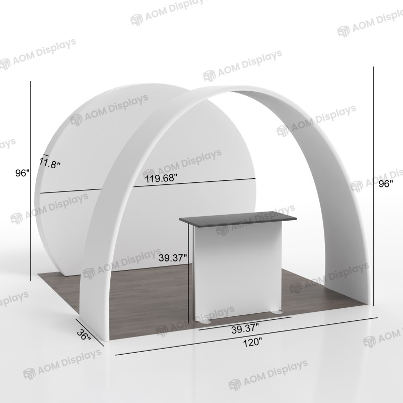 10x10 Archway Trade Show Booth Kit