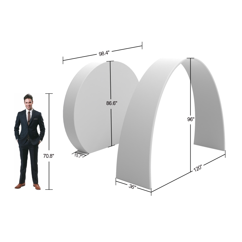 10x10 Archway Trade Show Booth Kit