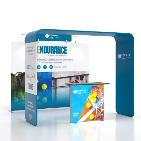 10x10 Archway Trade Show Booth Kit B