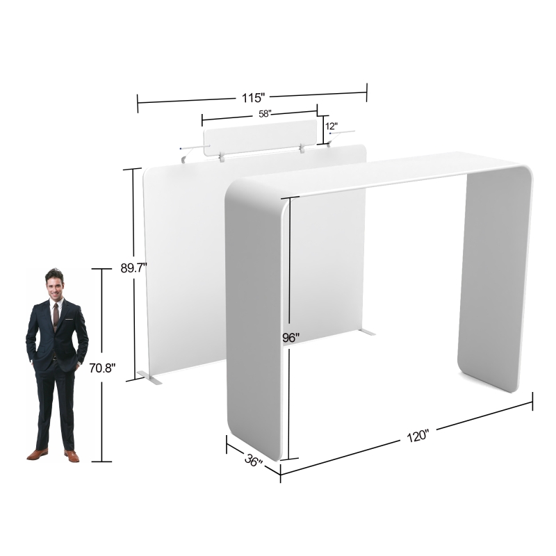 10x10 Archway Trade Show Booth Kit B