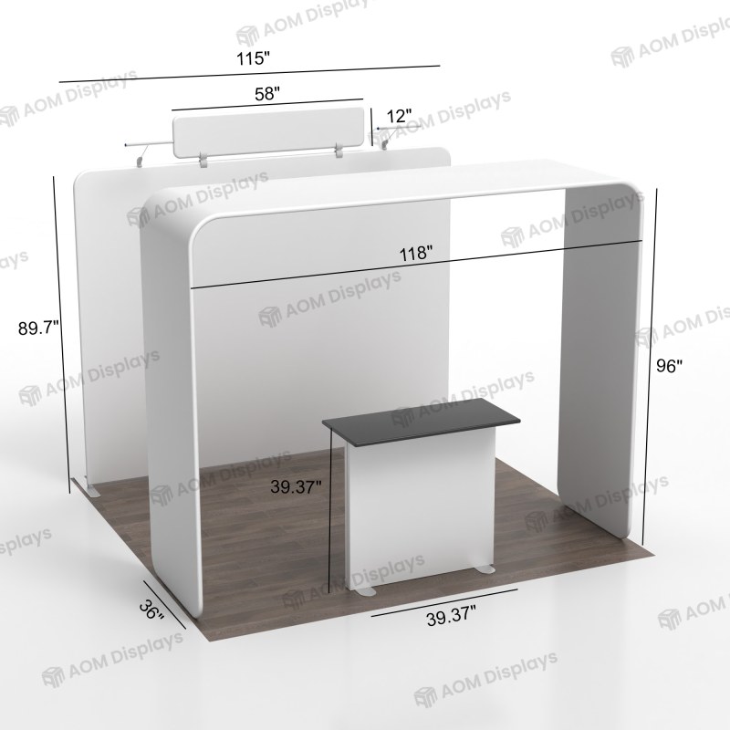 10x10 Archway Trade Show Booth Kit B