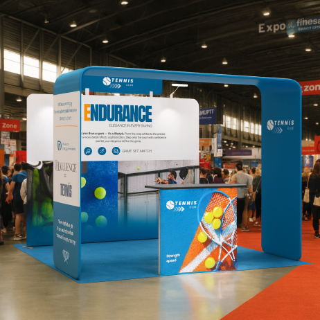 10x10 Archway Trade Show Booth Kit B