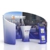 10x10ft C-Shaped Trade Show Booth Kit A