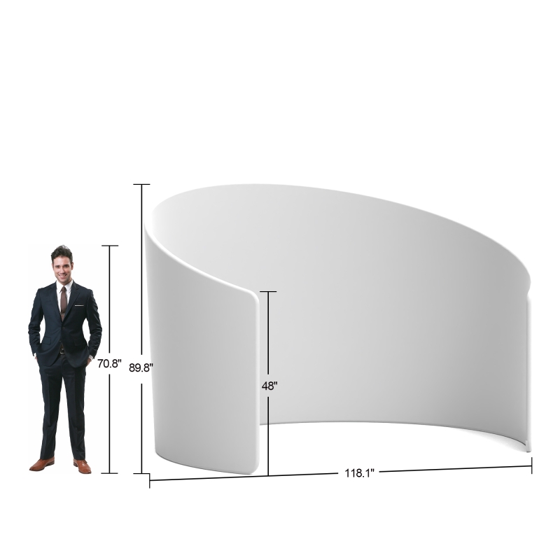 10x10ft C-Shaped Trade Show Booth Kit A