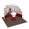 10x10 Semi Circle Trade Show Booth 10.1