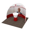 10x10 Semi Circle Trade Show Booth 10.1