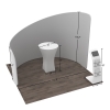 10x10 Semi Circle Trade Show Booth 10.3