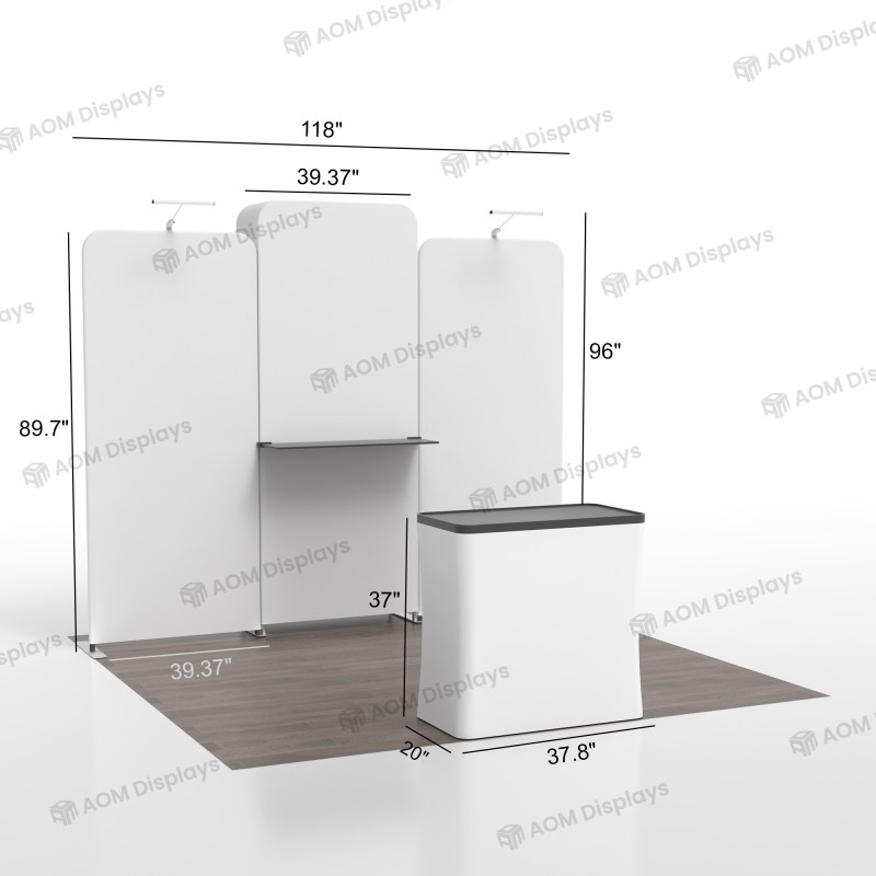 10x10 Modular Trade Show Booth 10.1