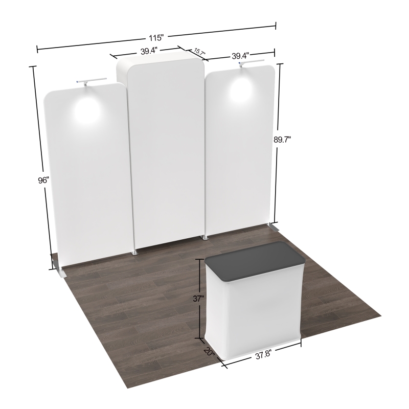 10x10 Modular Trade Show Booth 10.1