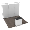 10x10 Backlit Trade Show Booth 10.1