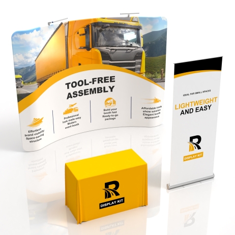 10x10 Modular Trade Show Booth 10.5