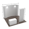 10x10 Modular Trade Show Booth 10.5