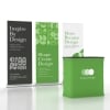 10ft Retractable Banner Stand Booth Kit