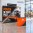 10x10 Straight FlexZip™ Trade Show Booth with Header and Podium Counter image