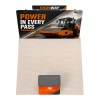 10x10 Straight FlexZip™ Trade Show Booth with Header and Podium Counter