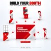 10x10 Custom Trade Show Booth with Configurable Components