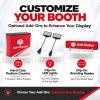 10x10 Custom Trade Show Booth with Configurable Components