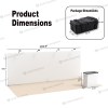 10x20 Straight FlexZip™ Trade Show Booth with Full Backwall and Podium Counter