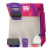 10x10 Modular FlexZip™ Trade Show Booth with Display Tower and Media Stands