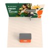 10x10 Modular FlexZip™ Media Trade Show Booth with TV Mount and Slanted-Top Panel