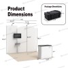 10x10 Modular FlexZip™ Media Trade Show Booth with TV Mount and Arch-Top Panel