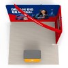10x10 FlexZip™ Media Trade Show Booth with TV Mount and Header