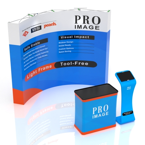 10x10 Curved FlexPop Booth 10.1