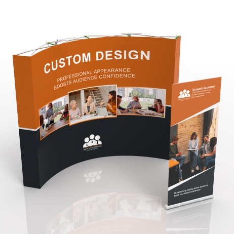 10x10 Curved FlexPop Booth 10.2